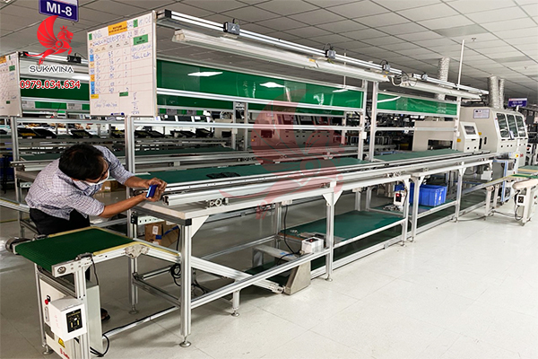 c&aacute;ch bảo dưỡng hệ thống băng tải Sukavina